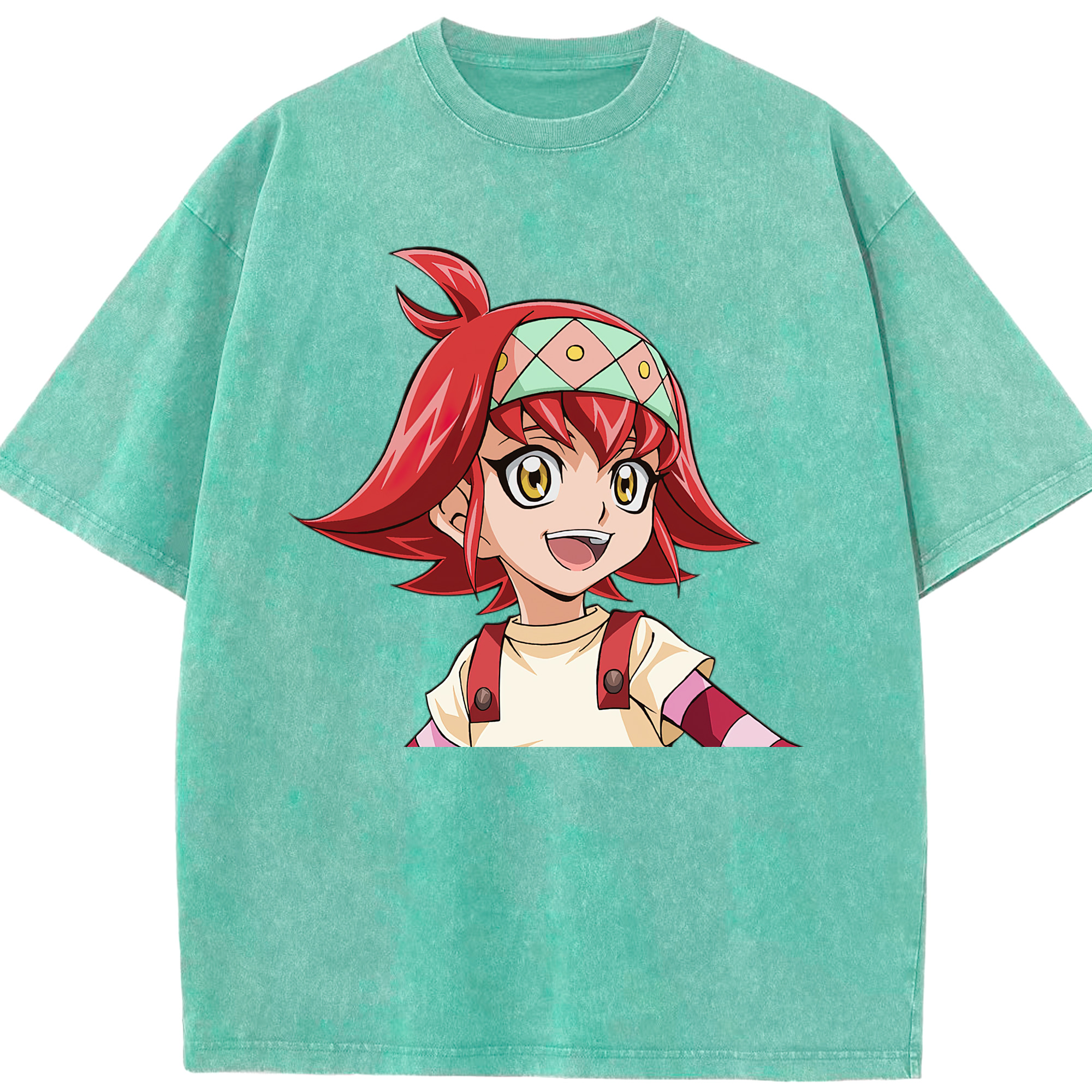 （画像用） 遊☆戯☆王 Yu-Gi-Oh! 綿100% ヴィンテージ風 半袖Tシャツ（フロントプリント）